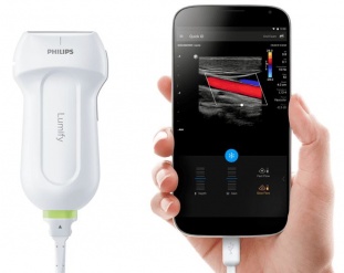 Переносная цифровая многоцелевая ультразвуковая система Philips Lumify